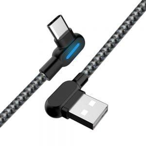 Angled usb-c led cable factory