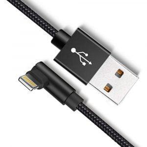 Right Angle Lightning Cable manufacturers 90 degree iphone charger cable factory iphone lightning cable supplier