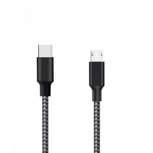 สายเคเบิล micro usb ถึง usb c