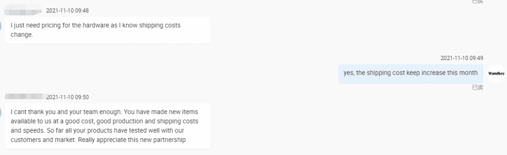 apple lightning cable factory customer feedback