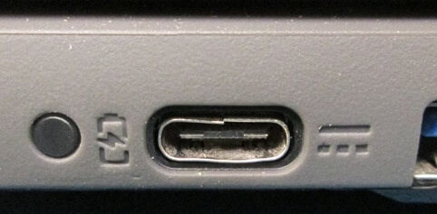 Damaged USB C port