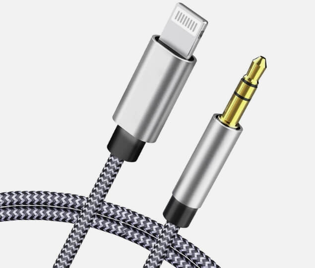 aux to lightning cable