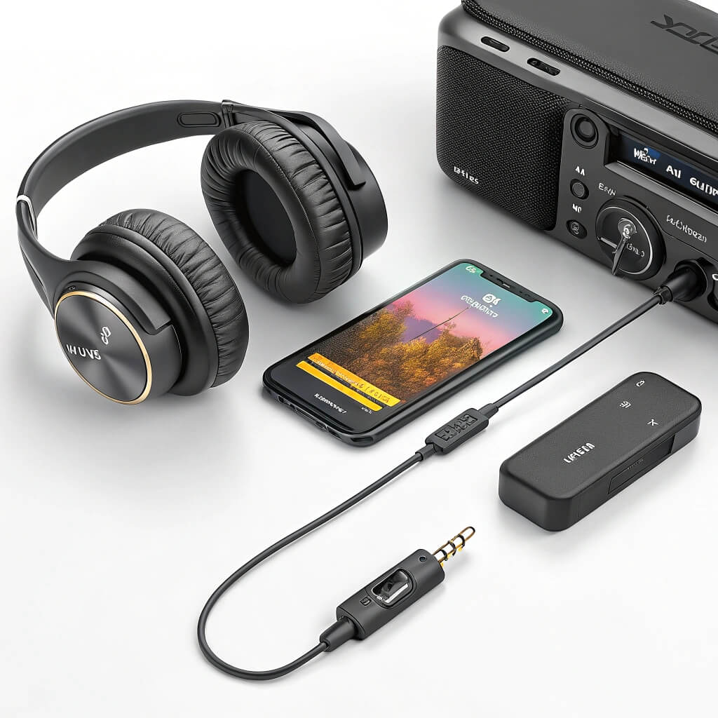 devices use aux cable