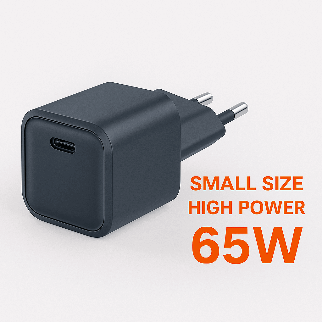 65w USB C gan charger power adapter