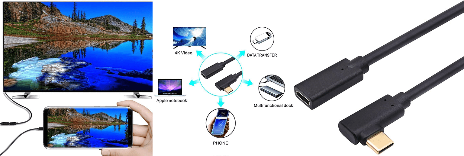 usb c extension cable factory