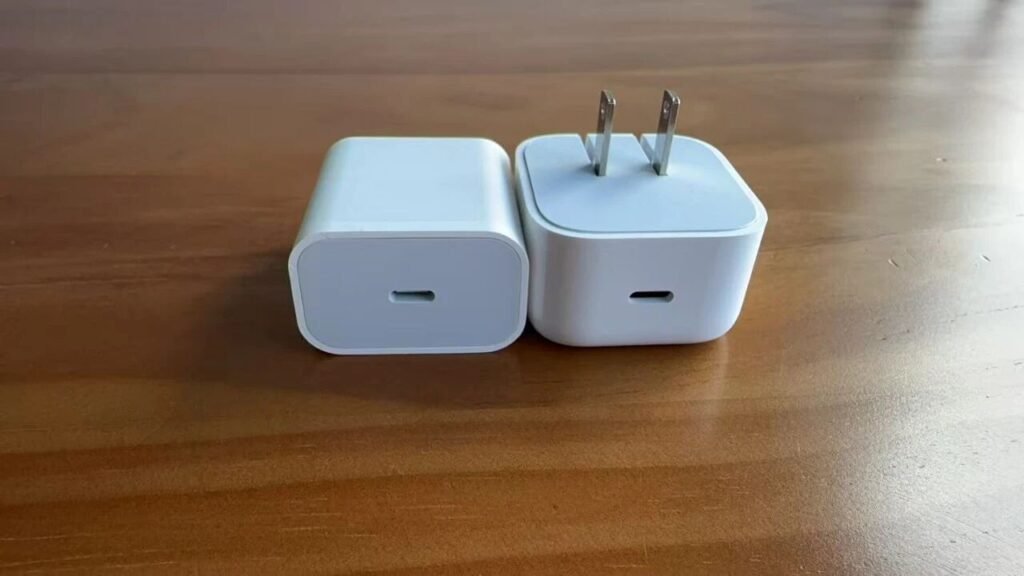 Punjač od 40 W u odnosu na punjač od 20 W