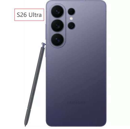 Samsung S26 Ultra that support Super Fast Charging 3.0
